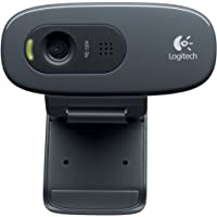 Los mejores  - Logitech C270 Webcam HD- 720p-30fps- Video-Llamadaso HD Amplio Campo Visual- Corrección de Iluminación- Micrófono…